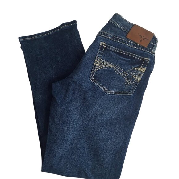 Wrangler 20X Jeans Mens 30x30 Blue Denim Straight Leg Western Style Stretch - Picture 1 of 15